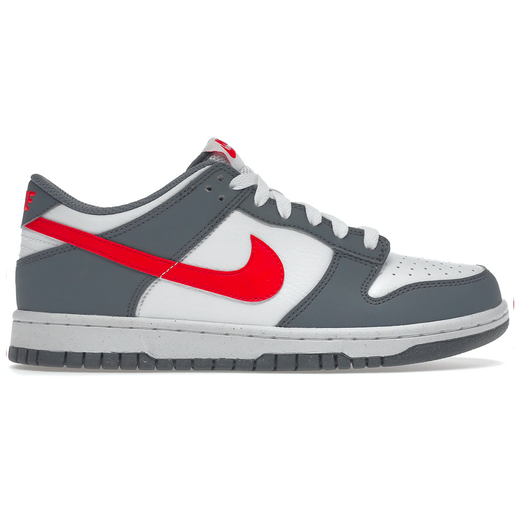 Nike Dunk Low "Next Nature Smoke Grey Light Crimson" GS